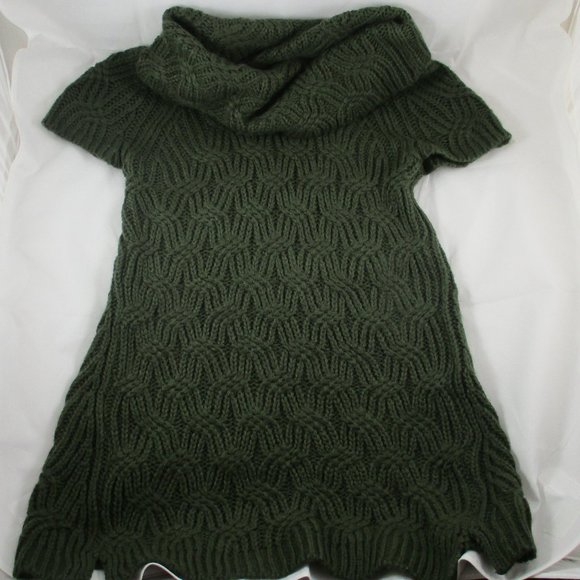 Worthington Green Cowl Neck Tunic Sweater - XL - Picture 1 of 5